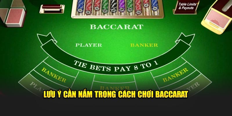 Cách Chơi Baccarat - Mẹo Cược Casino 98WIN Luôn Thắng Lớn 4 Lưu ý cần nắm trong cách chơi baccarat qua cách dùng công cụ tính